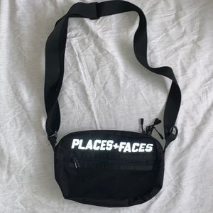 PLACES+FACES Black Shoulder Bag